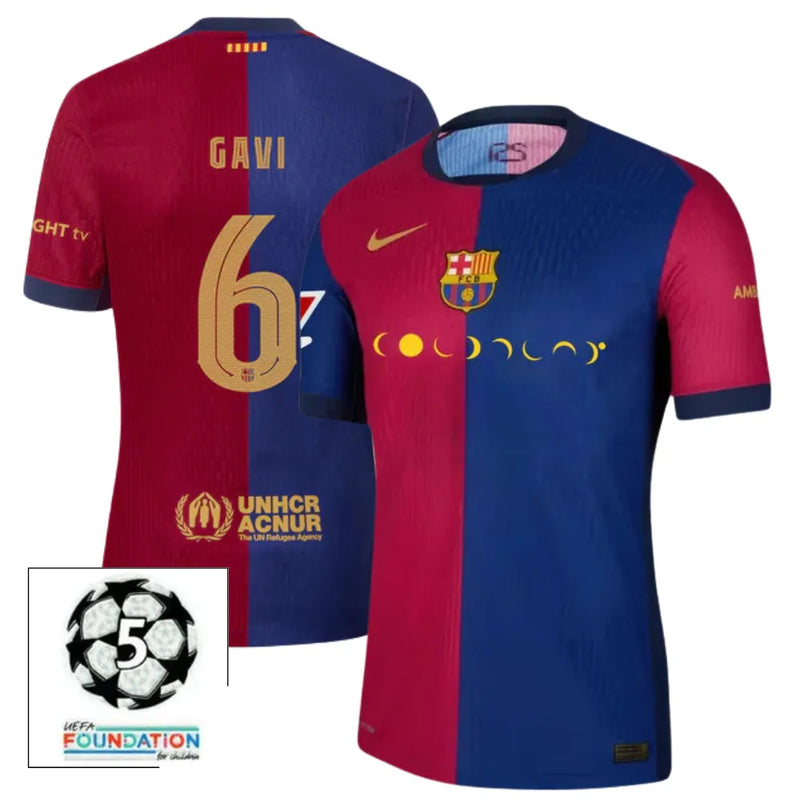 Camiseta Hombre Primera Equipación 24/25 FC Barcelona - Edición Especial Limitada de Coldplay